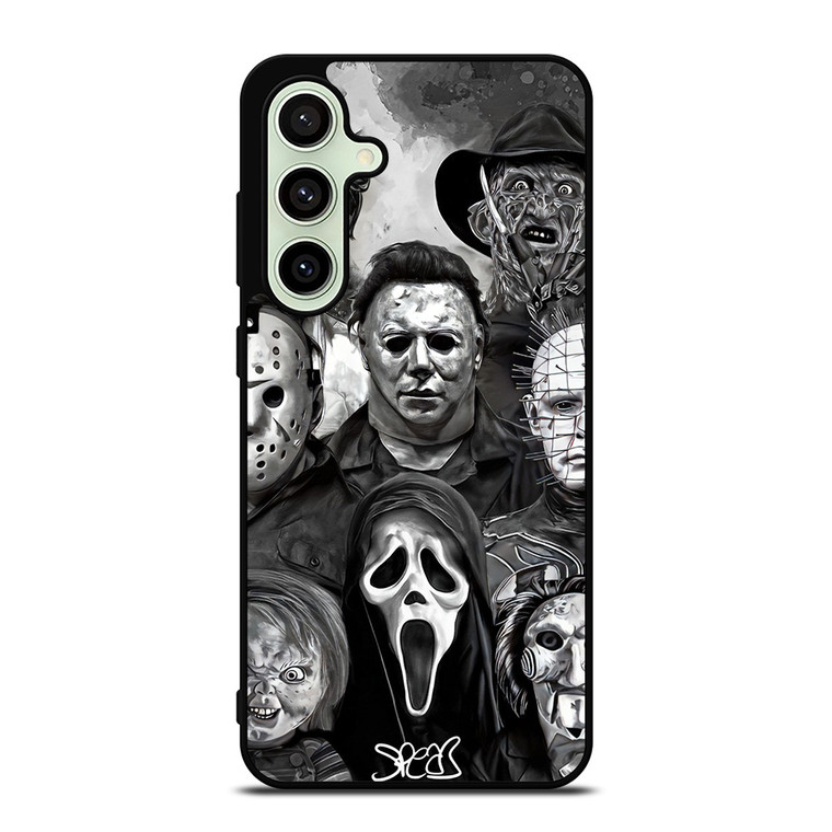FAMOUS HORROR COLLAGE Samsung Galaxy S24 FE Case Cover