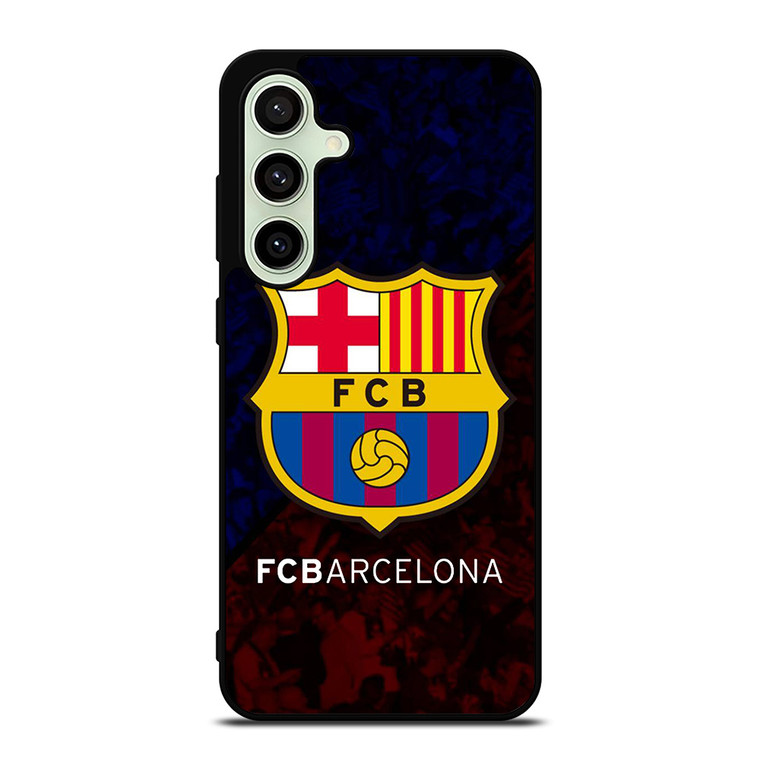 FC BARCELONA LOGO FOOTBALL Samsung Galaxy S24 FE Case Cover