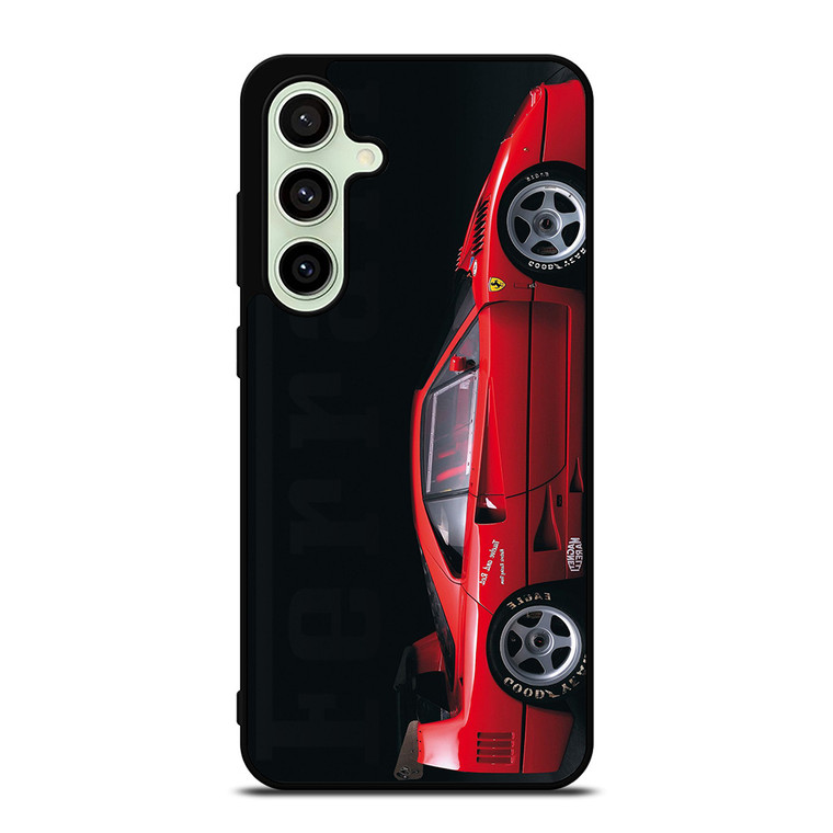 FERRARI F40 VINTAGE SUPERCAR Samsung Galaxy S24 FE Case Cover