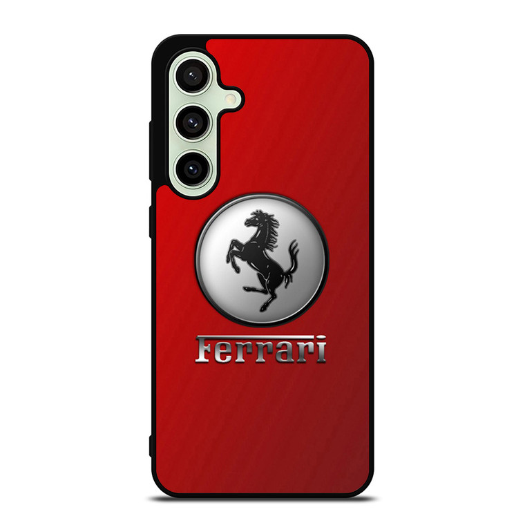FERRARI SUPER CAR BUTTON Samsung Galaxy S24 FE Case Cover