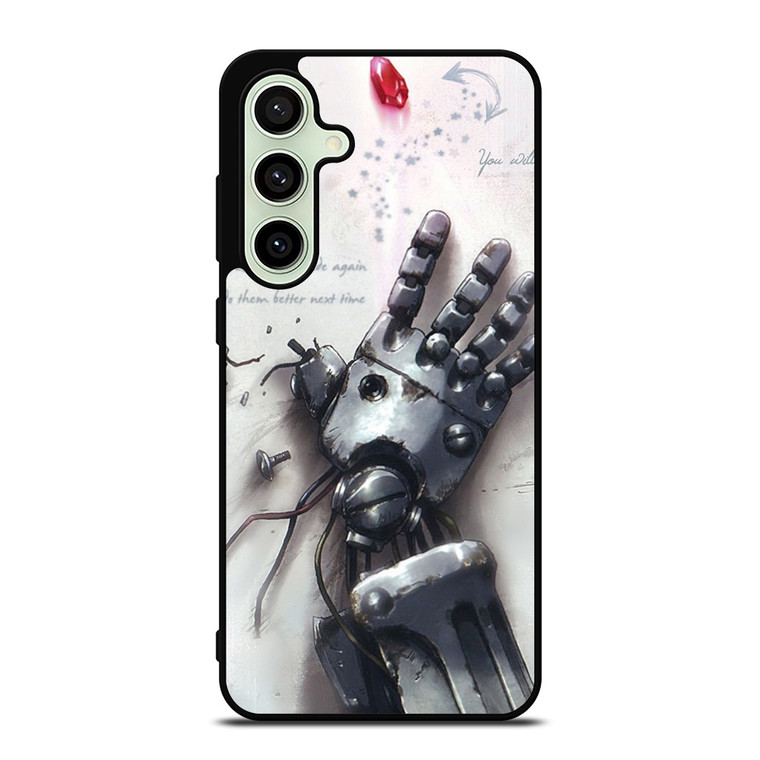FULLMETAL ALCHEMIST QUOTE Samsung Galaxy S24 FE Case Cover