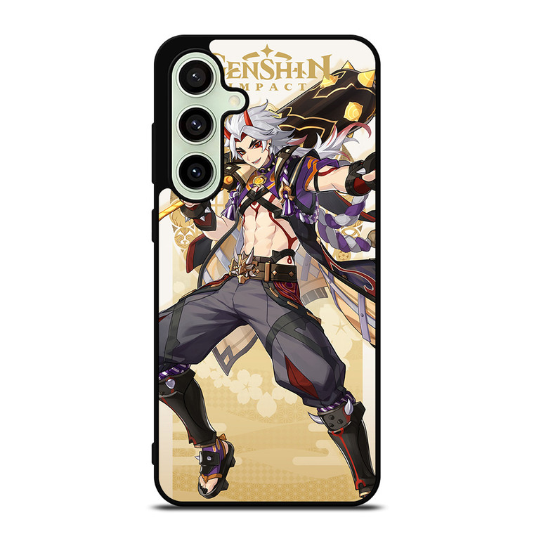 GENSHIN IMPACT ARATAKI ITTO Samsung Galaxy S24 FE Case Cover GENSHIN IMPACT ARATAKI ITTO Samsung Galaxy S24 FE Case Cover