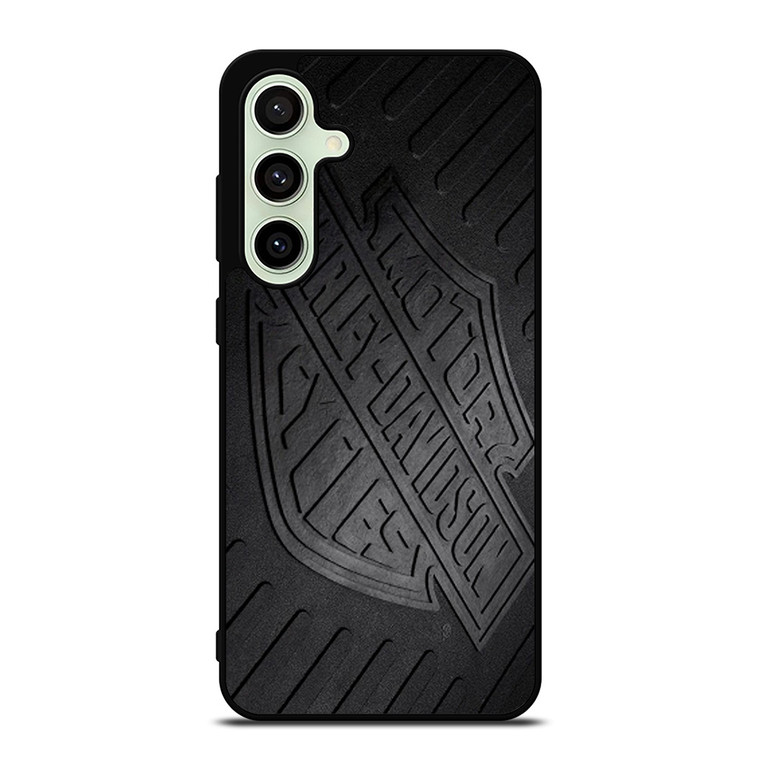 HARLEY DAVIDSON METAL LOGO Samsung Galaxy S24 FE Case Cover