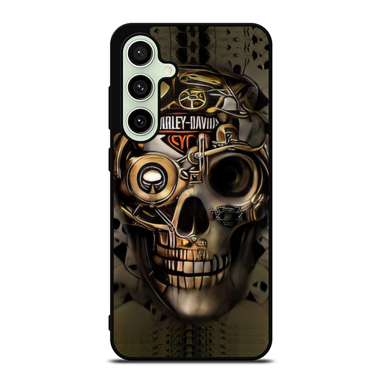 HARLEY DAVIDSON SKULL ROBOT Samsung Galaxy S24 FE Case Cover