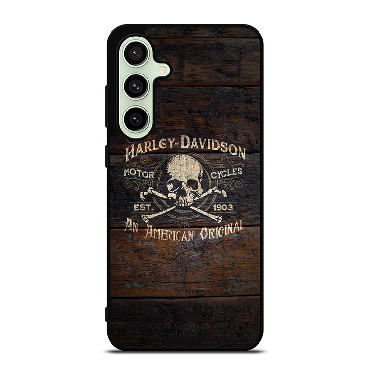 HARLEY RIDE WOOD Samsung Galaxy S24 FE Case Cover