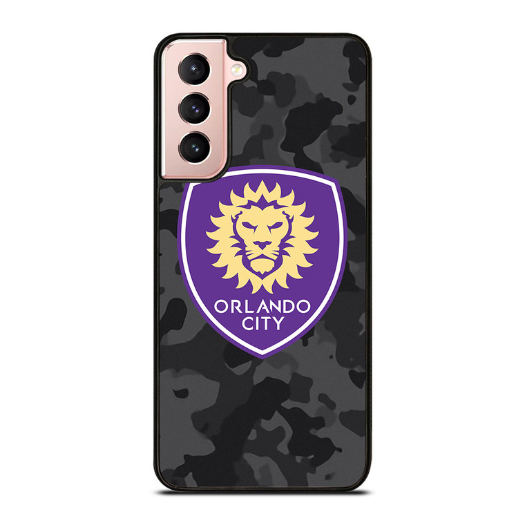 ORLANDO CITY SC MLS BLACK CAMO Samsung Galaxy S21 Case Cover
