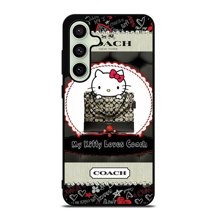 HELLO KITTY LOVES COACH Samsung Galaxy S24 FE Case Cover