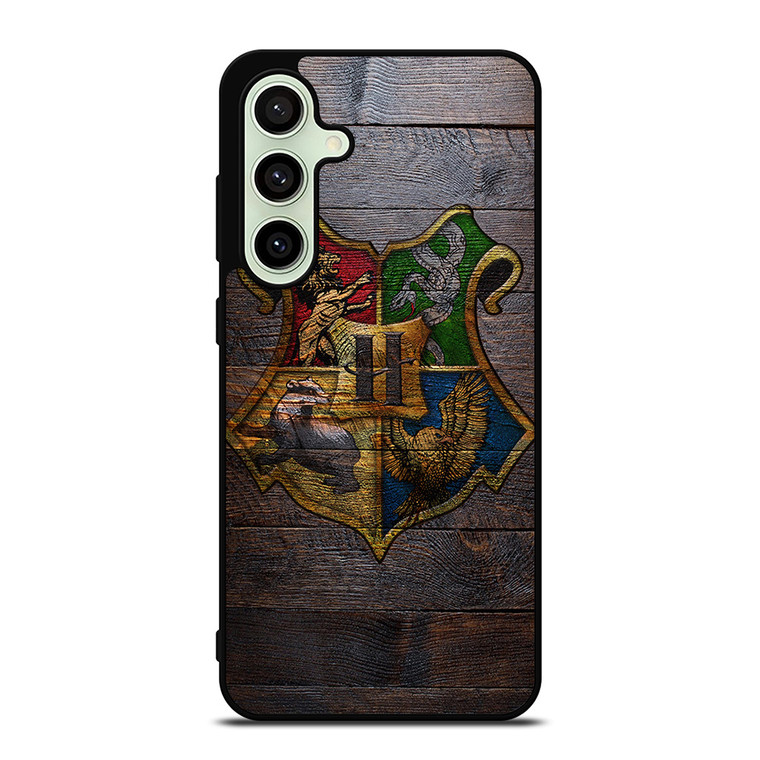 HOGWARTS HARRY POTTER WOODEN LOGO Samsung Galaxy S24 FE Case Cover