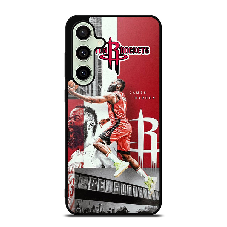 HOUSTON ROCKETS JAMES HARDEN 13 NBA Samsung Galaxy S24 FE Case Cover