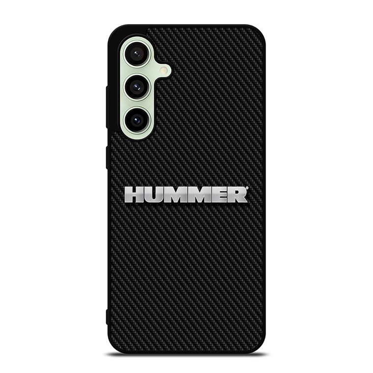 HUMMER CAR LOGO CARBON Samsung Galaxy S24 FE Case Cover