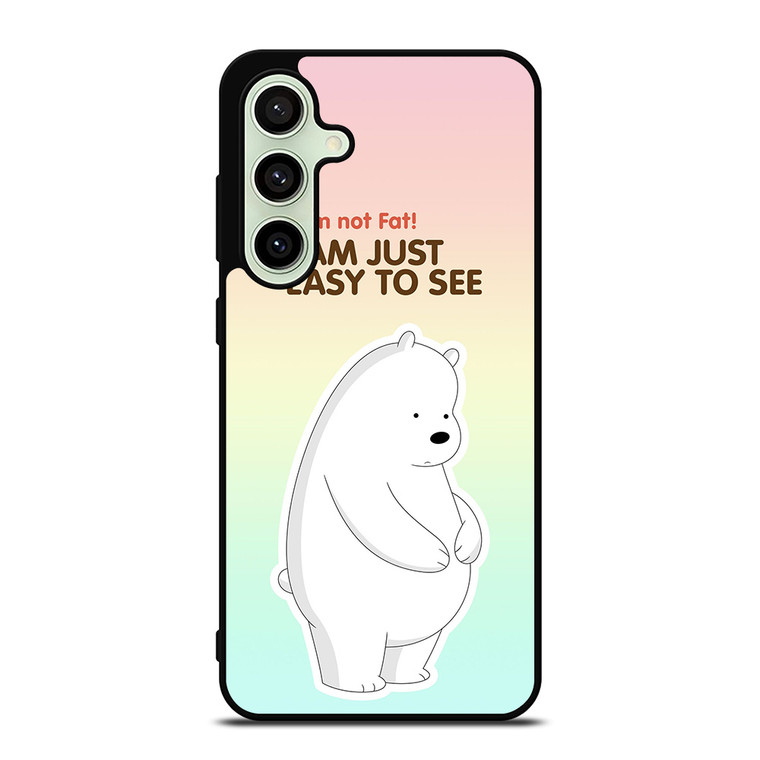 ICE BEAR WE BARE BEARS CARTOON Samsung Galaxy S24 FE Case Cover