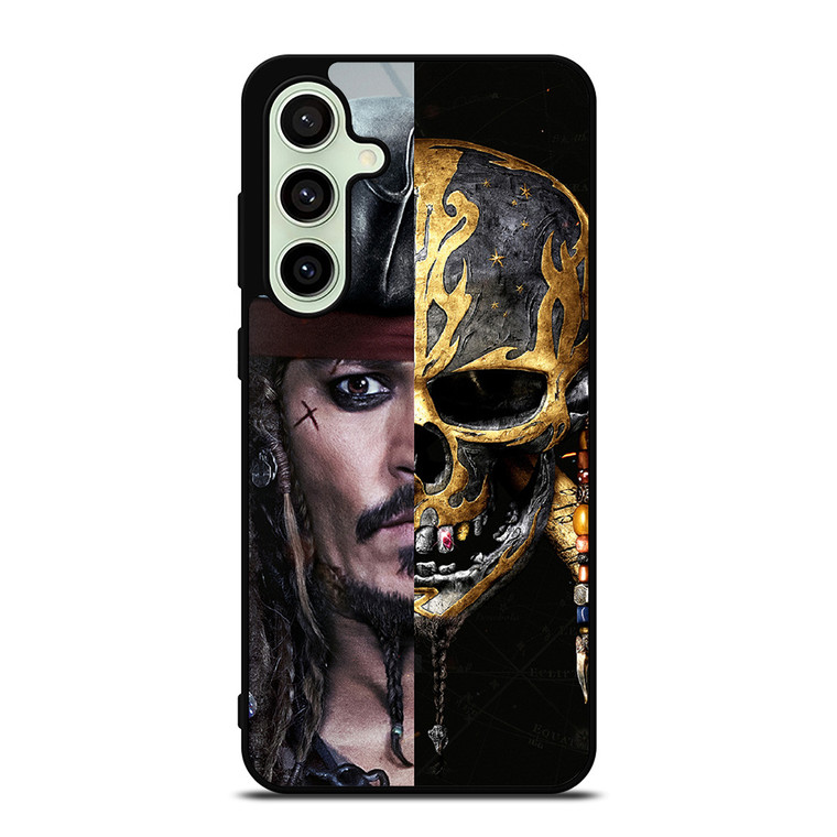JACK SPARROW PIRATES OF THE CARIBBEAN SKULL Samsung Galaxy S24 FE Case Cover