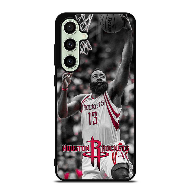 JAMES HARDEN DUNK HOUSTON ROCKETS Samsung Galaxy S24 FE Case Cover