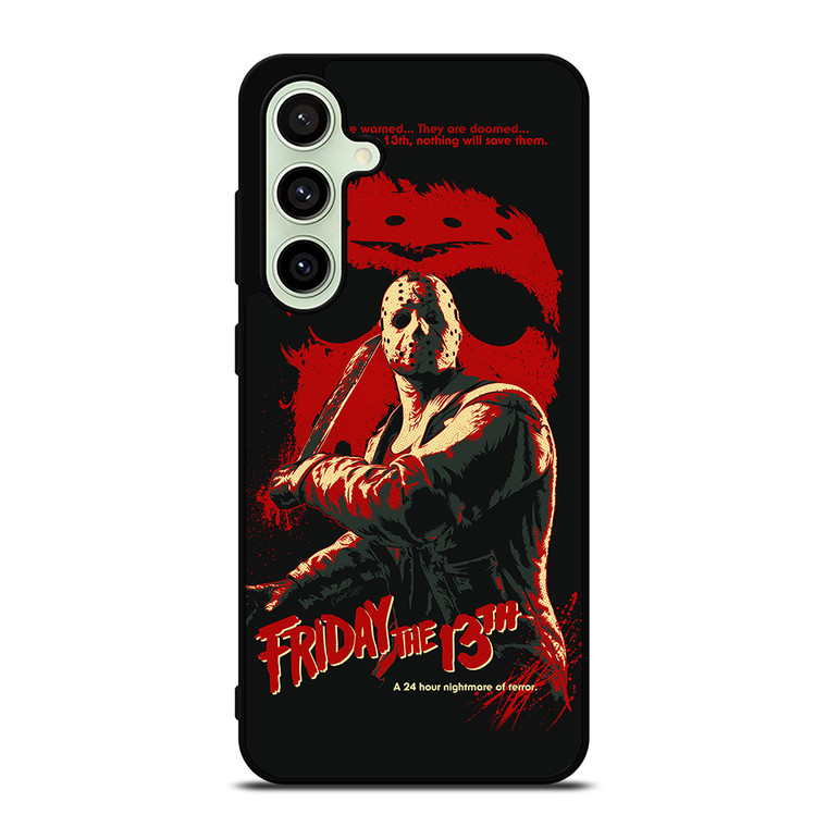 JASON FRIDAY THE 13TH POSTER Samsung Galaxy S24 FE Case Cover