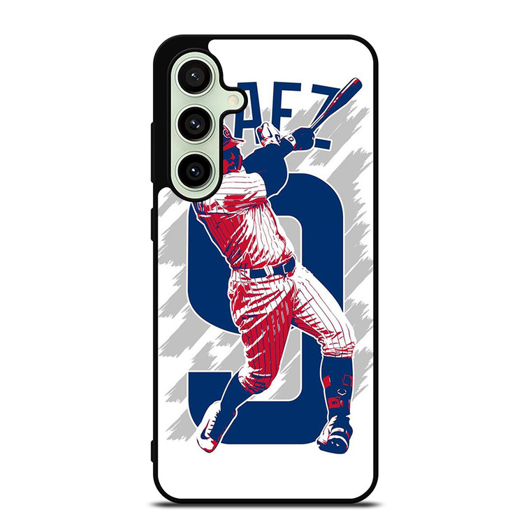 JAVIER BAEZ CHICAGO CUBS ART Samsung Galaxy S24 FE Case Cover