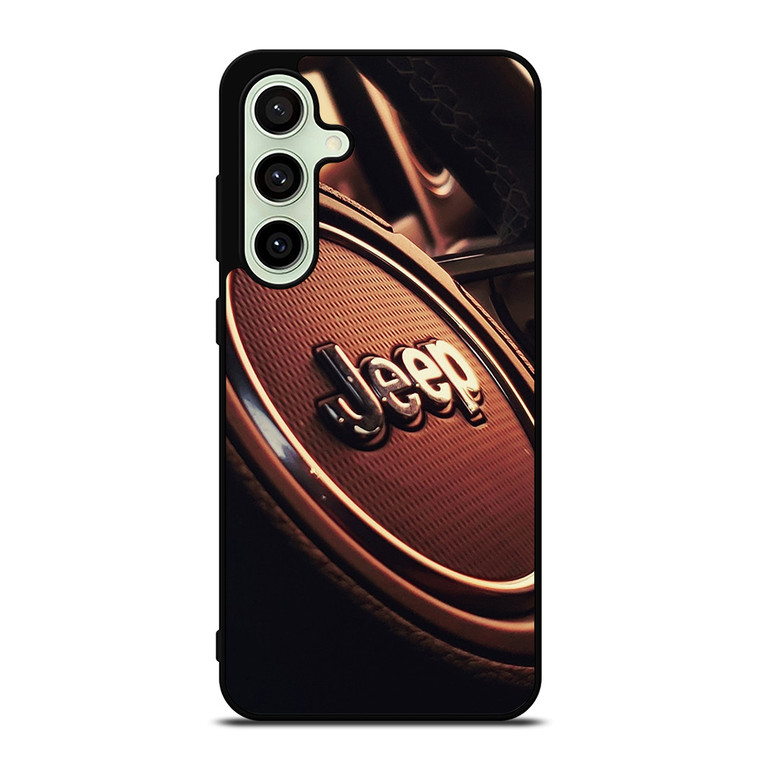 JEEP STEERING WHEEL LOGO Samsung Galaxy S24 FE Case Cover