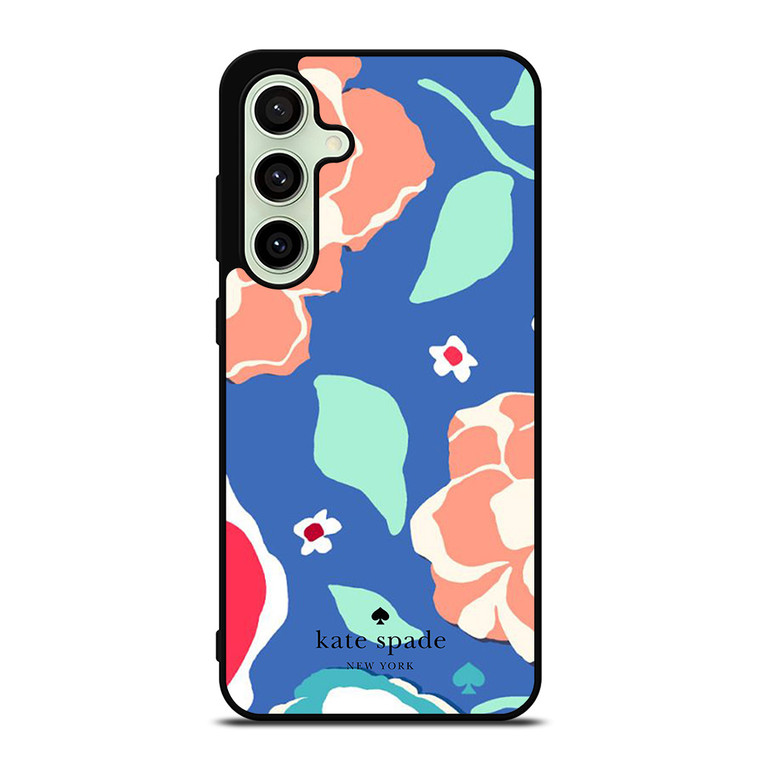 KATE SPADE NEW YORK BLUE FLORAL Samsung Galaxy S24 FE Case Cover