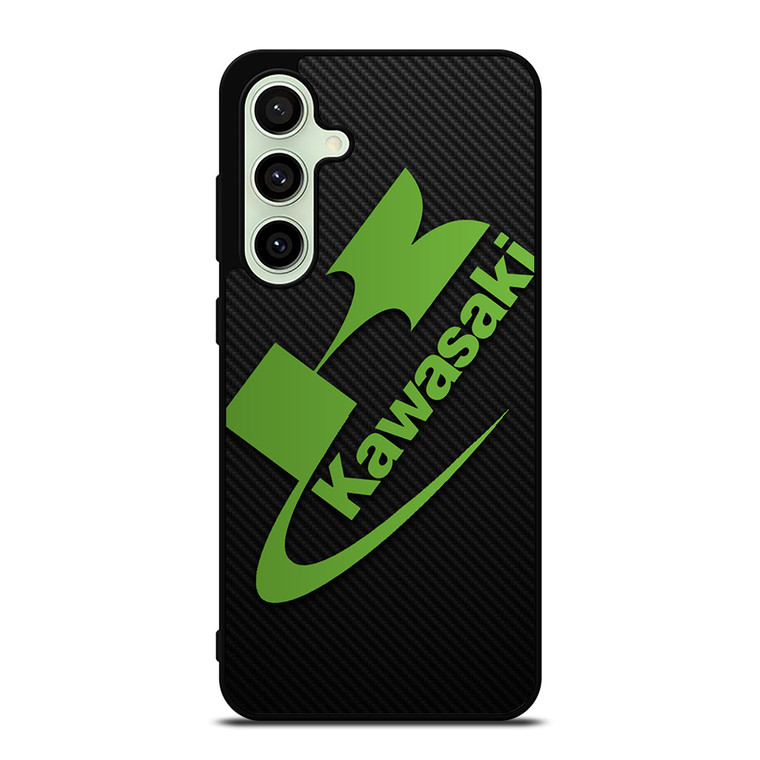 KAWASAKI MOTOR LOGO CARBON Samsung Galaxy S24 FE Case Cover