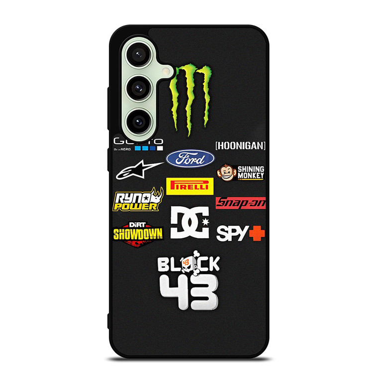 KEN BLOCK RALLY LOGO Samsung Galaxy S24 FE Case Cover