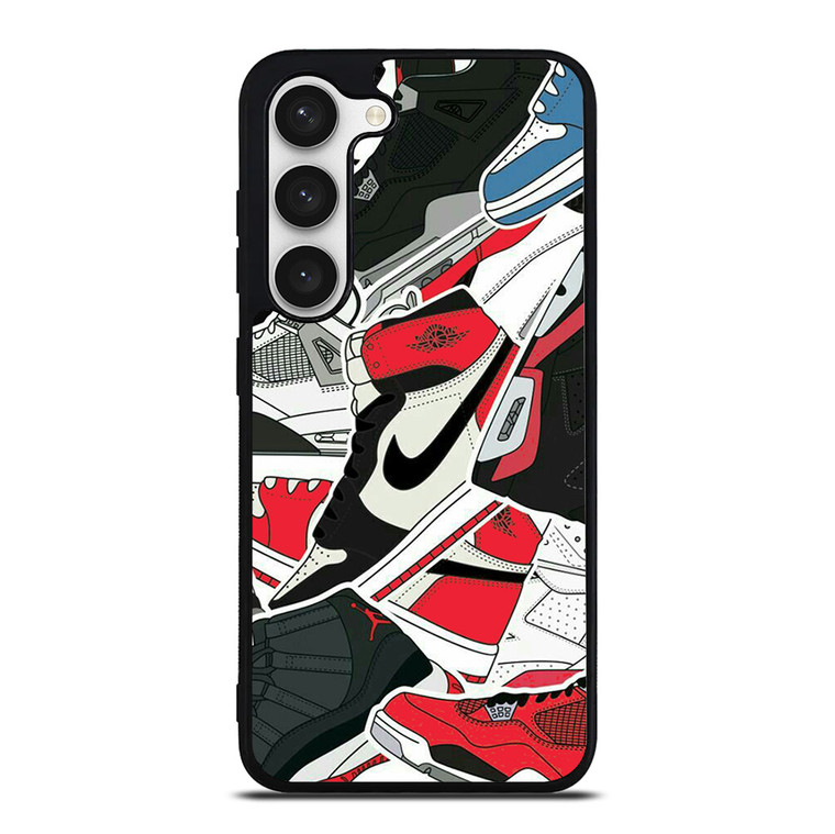AIR JORDAN NIKE COLLAGE 2 Samsung Galaxy S23 Case Cover AIR JORDAN NIKE COLLAGE 2 Samsung Galaxy S23 Case Cover
