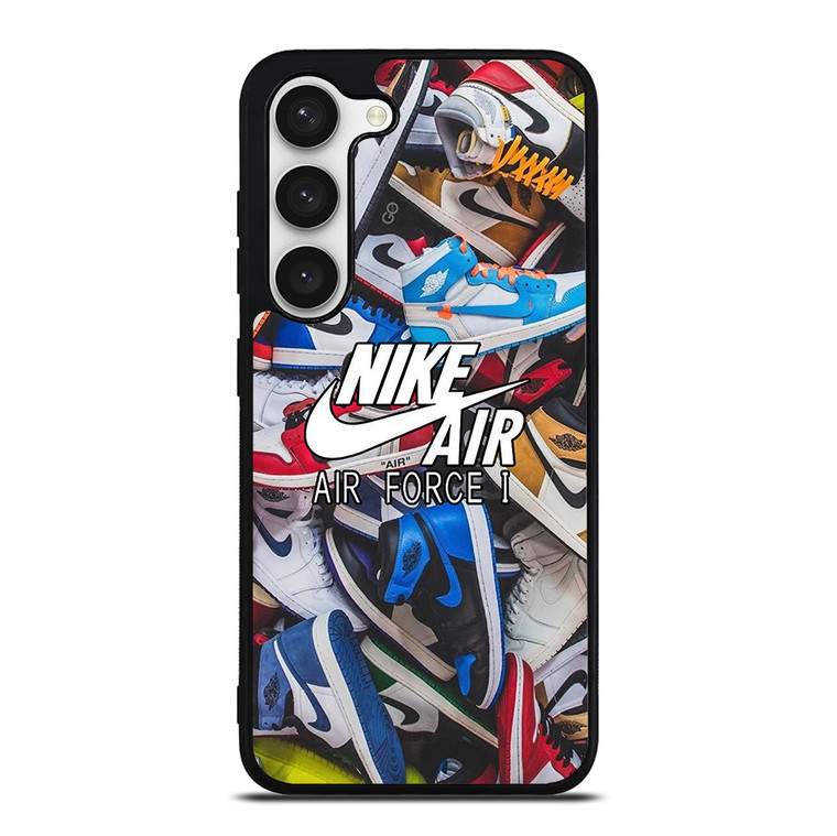 AIR JORDAN NIKE SNEAKERS COLLAGE Samsung Galaxy S23 Case Cover AIR JORDAN NIKE SNEAKERS COLLAGE Samsung Galaxy S23 Case Cover