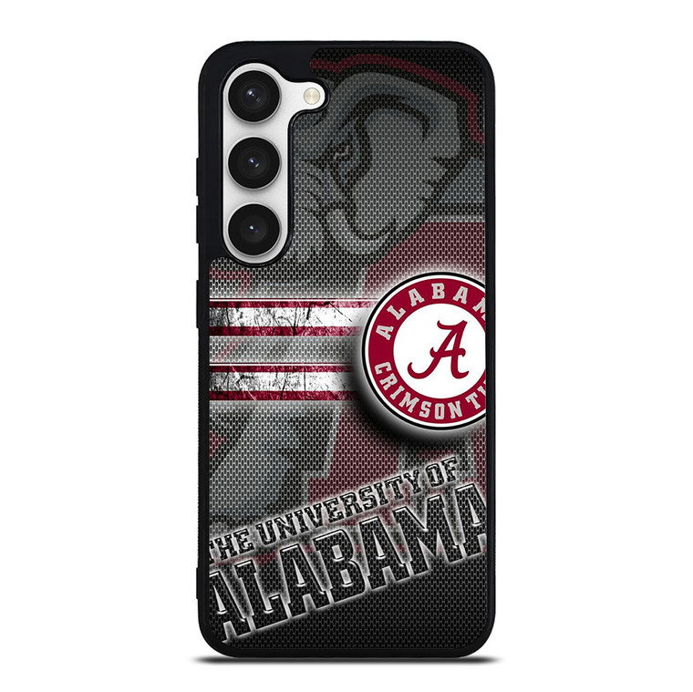 ALABAMA CRIMSON TIDE CARBON Samsung Galaxy S23 Case Cover ALABAMA CRIMSON TIDE CARBON Samsung Galaxy S23 Case Cover