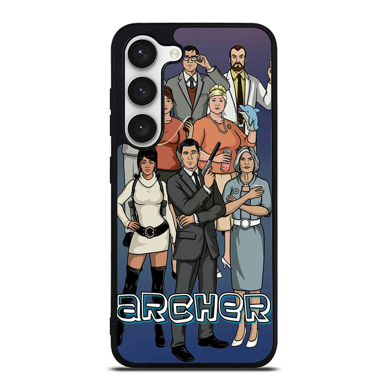 ARCHER CARTOON ALL CAST Samsung Galaxy S23 Case Cover