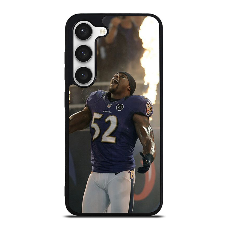 BALTIMORE RAVENS RAY LEWIS NFL Samsung Galaxy S23 Case Cover