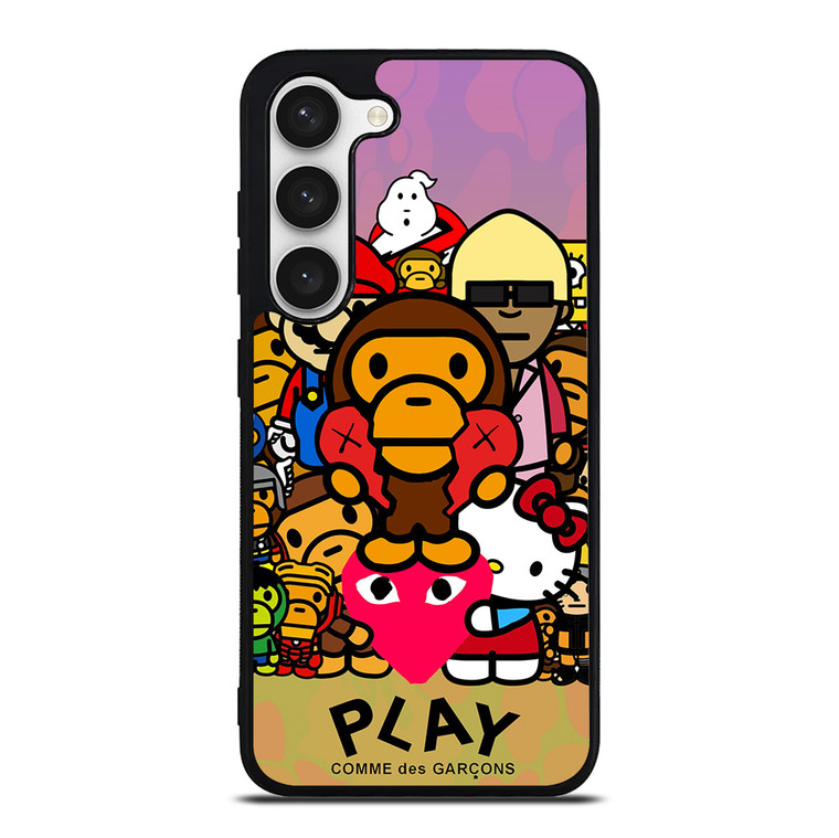 BAPE BABY MILO PLAY Samsung Galaxy S23 Case Cover BAPE BABY MILO PLAY Samsung Galaxy S23 Case Cover