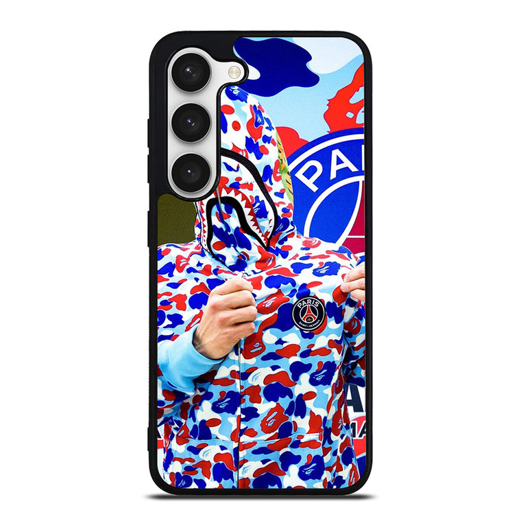BAPE CAMO PARIS SAINT GERMAIN Samsung Galaxy S23 Case Cover