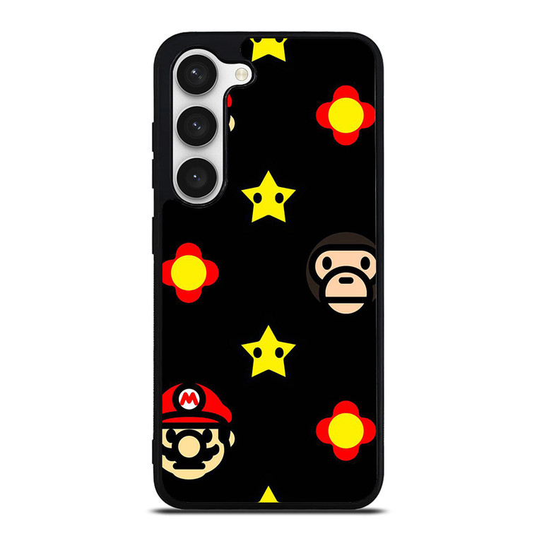 BATHING APE BAPE MARIO BROS Samsung Galaxy S23 Case Cover BATHING APE BAPE MARIO BROS Samsung Galaxy S23 Case Cover