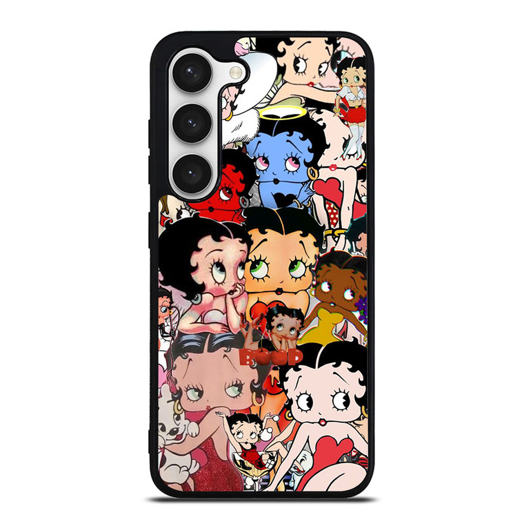 BETTY BOOP COLLAGE FACE Samsung Galaxy S23 Case Cover
