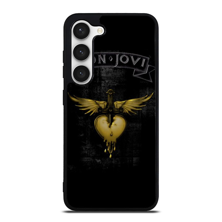 BON JOVI BAND GOLD LOGO Samsung Galaxy S23 Case Cover