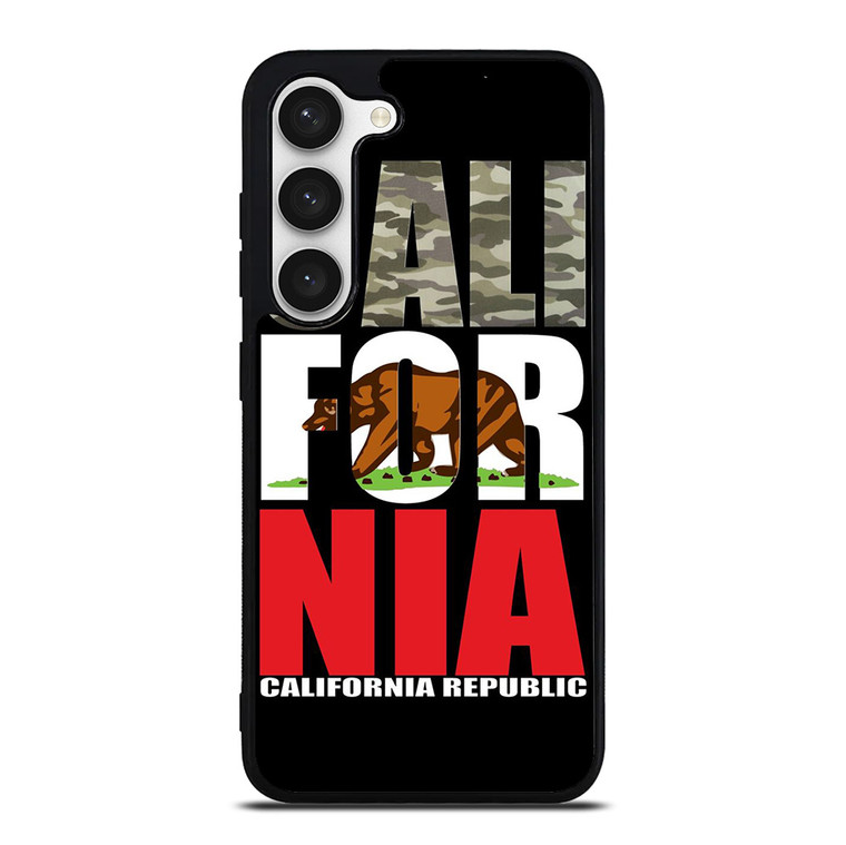 CALIFORNIA REPUBLIC CAMO SYMBOL Samsung Galaxy S23 Case Cover