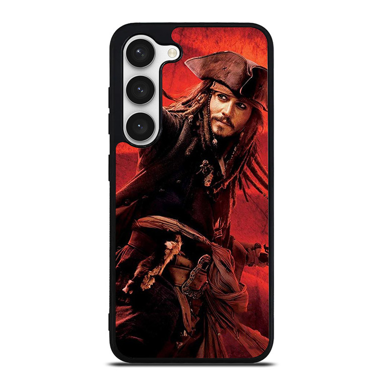 CAPTAIN JACK PIRATES OF THE CARIBBEAN POSTER Samsung Galaxy S23 Case Cover