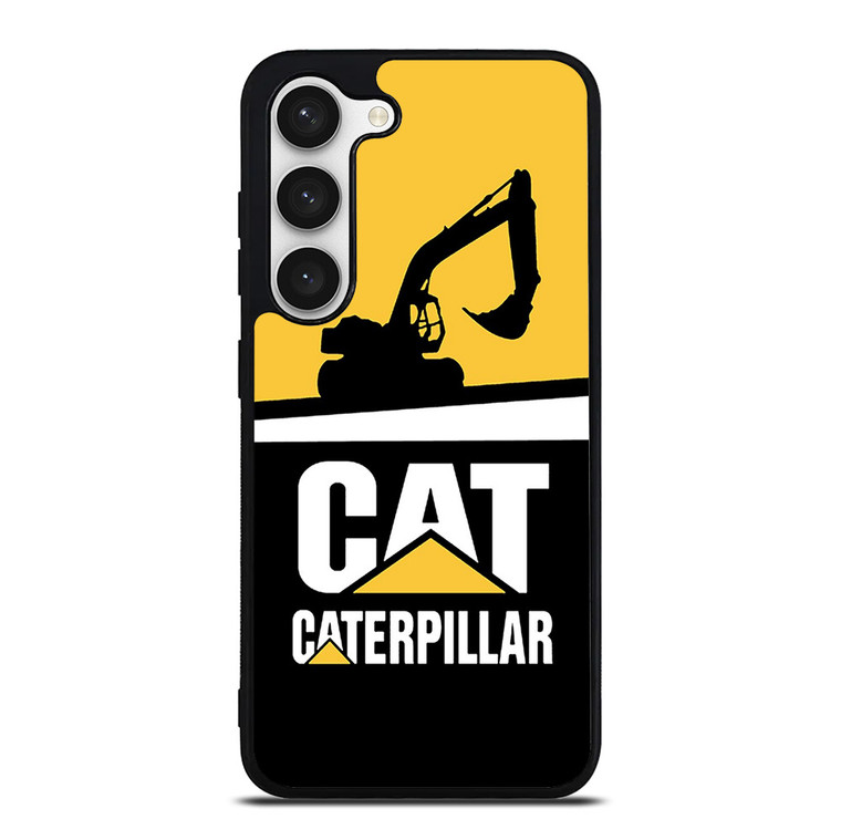 CATERPILLAR EXCAVATOR CLIPART Samsung Galaxy S23 Case Cover