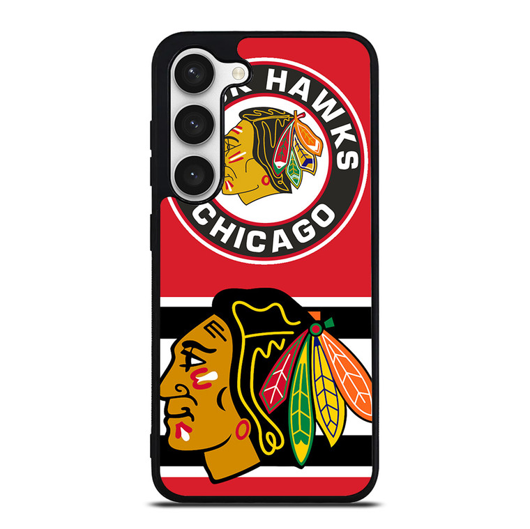 CHICAGO BLACKHAWKS NHL LOGO Samsung Galaxy S23 Case Cover CHICAGO BLACKHAWKS NHL LOGO Samsung Galaxy S23 Case Cover