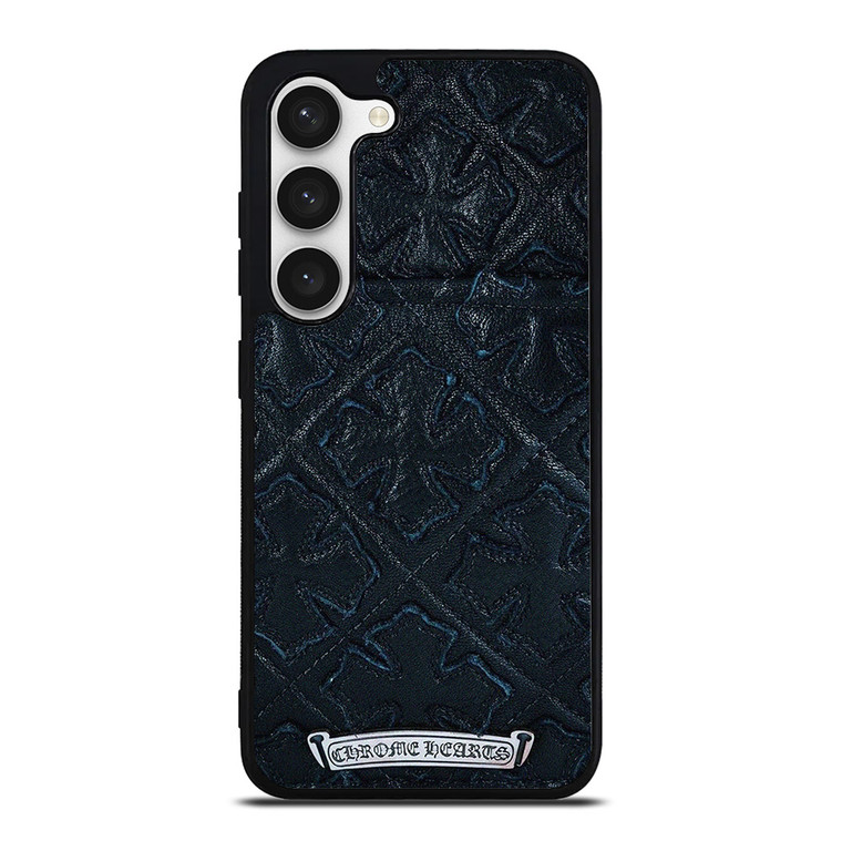 CHROME HEARTS LEATHER Samsung Galaxy S23 Case Cover