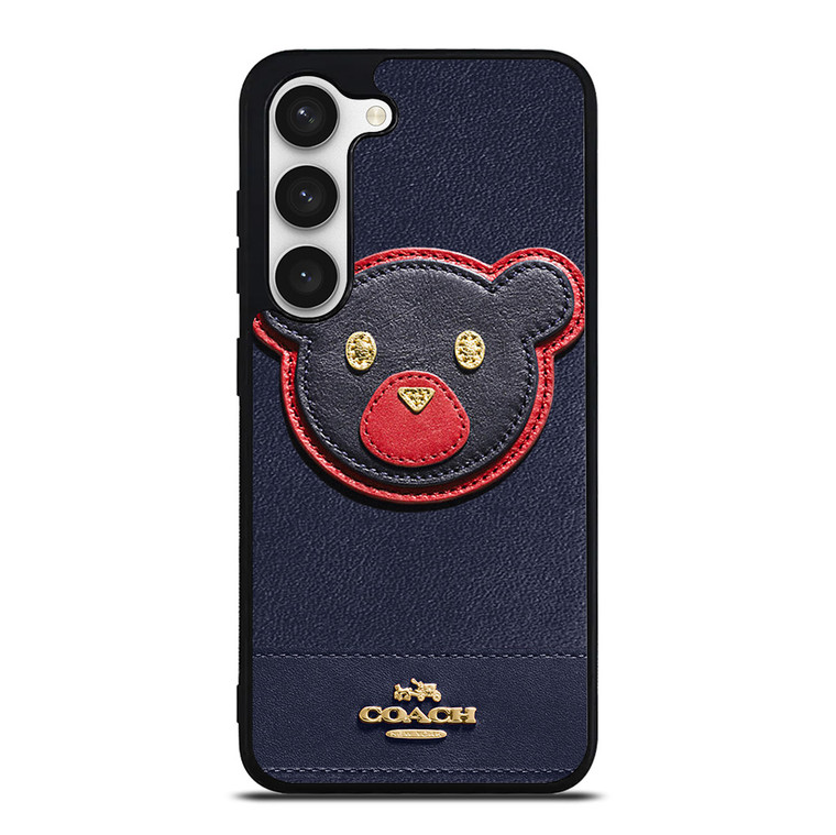 COACH NEW YORK BEAR Samsung Galaxy S23 Case Cover