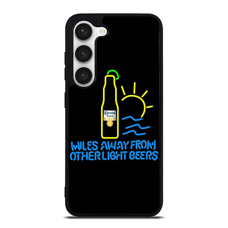 CORONA LIGHT BEER MILES AWAY Samsung Galaxy S23 Case Cover