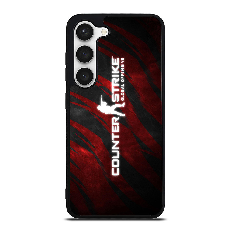 COUNTER STRIKE CSGO LOGO RED Samsung Galaxy S23 Case Cover