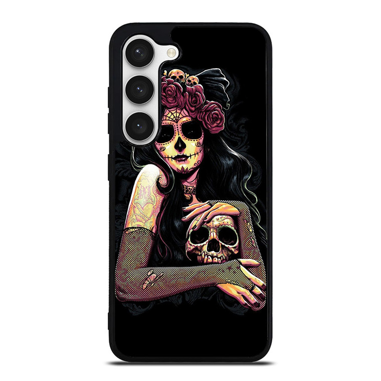 DAY OF THE DEAD ART Samsung Galaxy S23 Case Cover