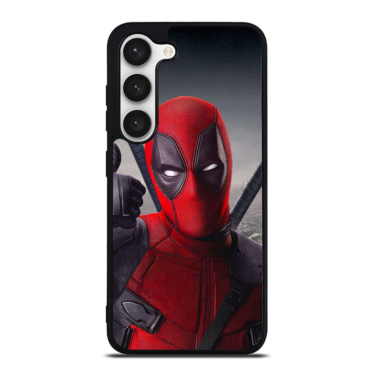 DEADPOOL FACE MARVEL Samsung Galaxy S23 Case Cover