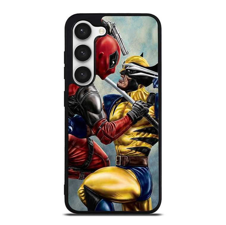 DEADPOOL VS WOLVERINE Samsung Galaxy S23 Case Cover