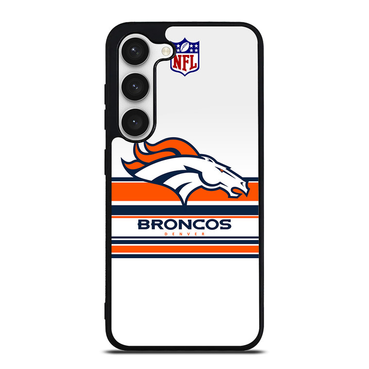 DENVER BRONCOS STRIPE LOGO Samsung Galaxy S23 Case Cover