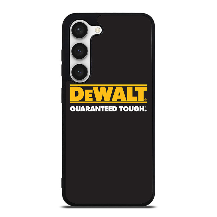 DEWAL LOGO GUARANTEED TOUGH Samsung Galaxy S23 Case Cover