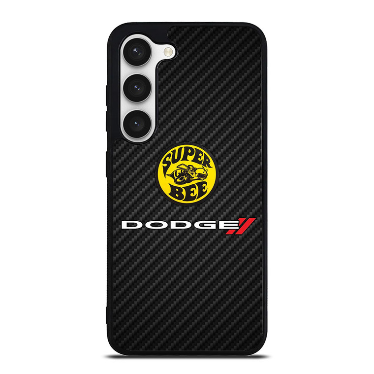 DODGE CHARGER SUPER BEE CARBON Samsung Galaxy S23 Case Cover