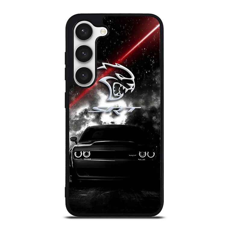 DODGE SRT BLACK CAR Samsung Galaxy S23 Case Cover