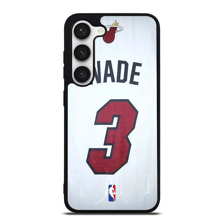 DWYANE WADE MIAMI HEAT 3 Samsung Galaxy S23 Case Cover
