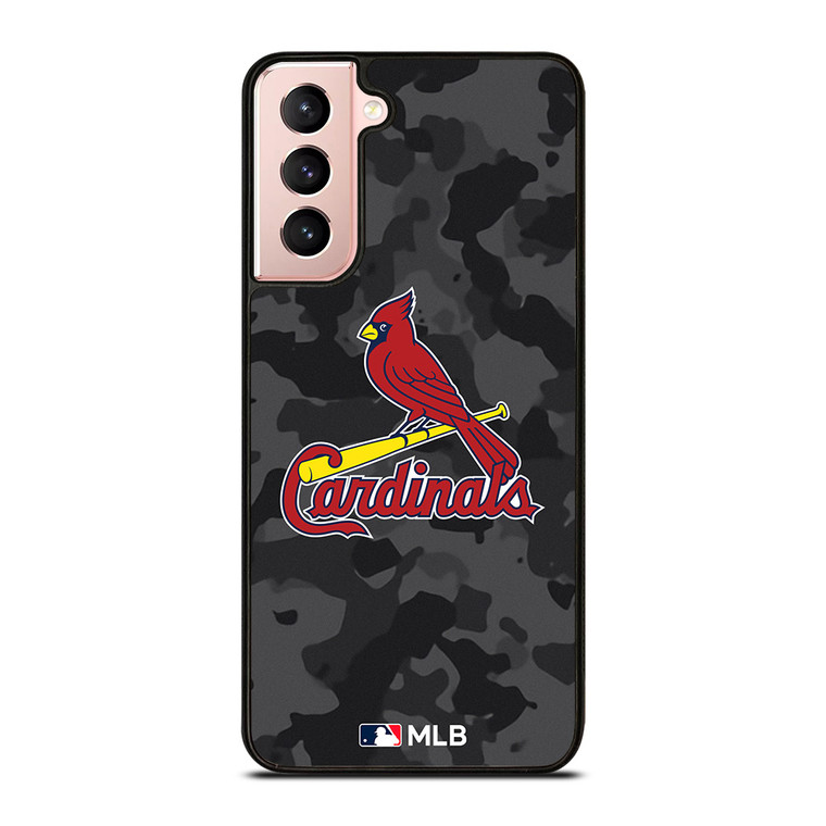SAINT LOUIS CARDINALS BASEBALL BLACK CAMO Samsung Galaxy S21 Case Cover